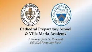 Thumbnail for the video titled "Prep/Villa Announce Update for 2020-2021 School Year"